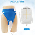 Urine Collection Bag for Women, Reusable Portable Silicone Urine Bags, (1000ml & 2000ml)
