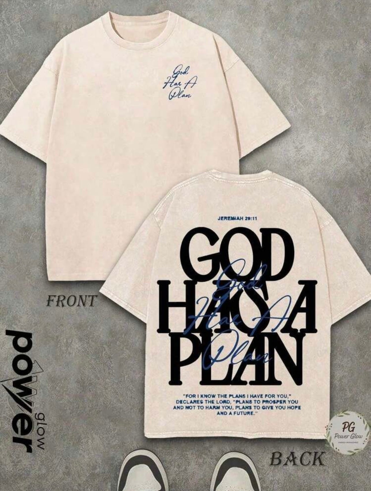 God has a plan | T-shirt