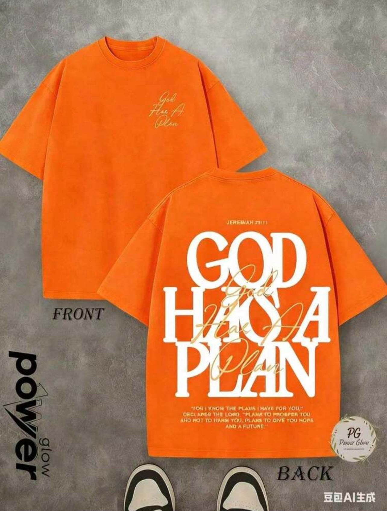 God has a plan | T-shirt