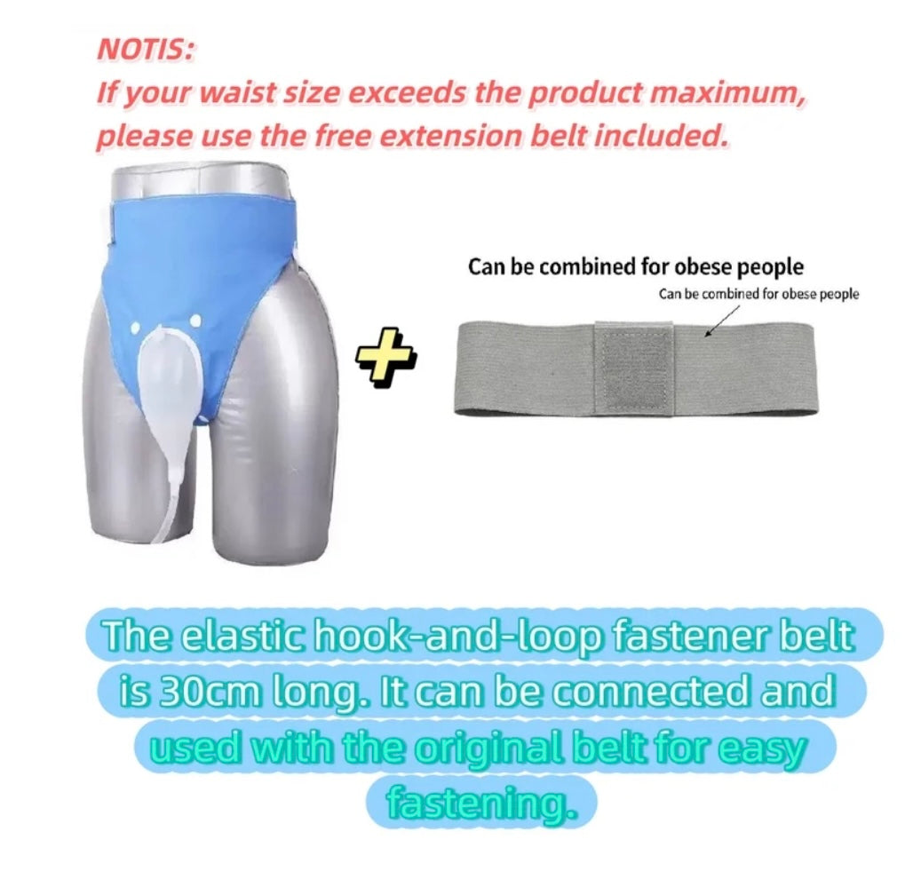 Urine Collection Bag for Women, Reusable Portable Silicone Urine Bags, (1000ml & 2000ml)