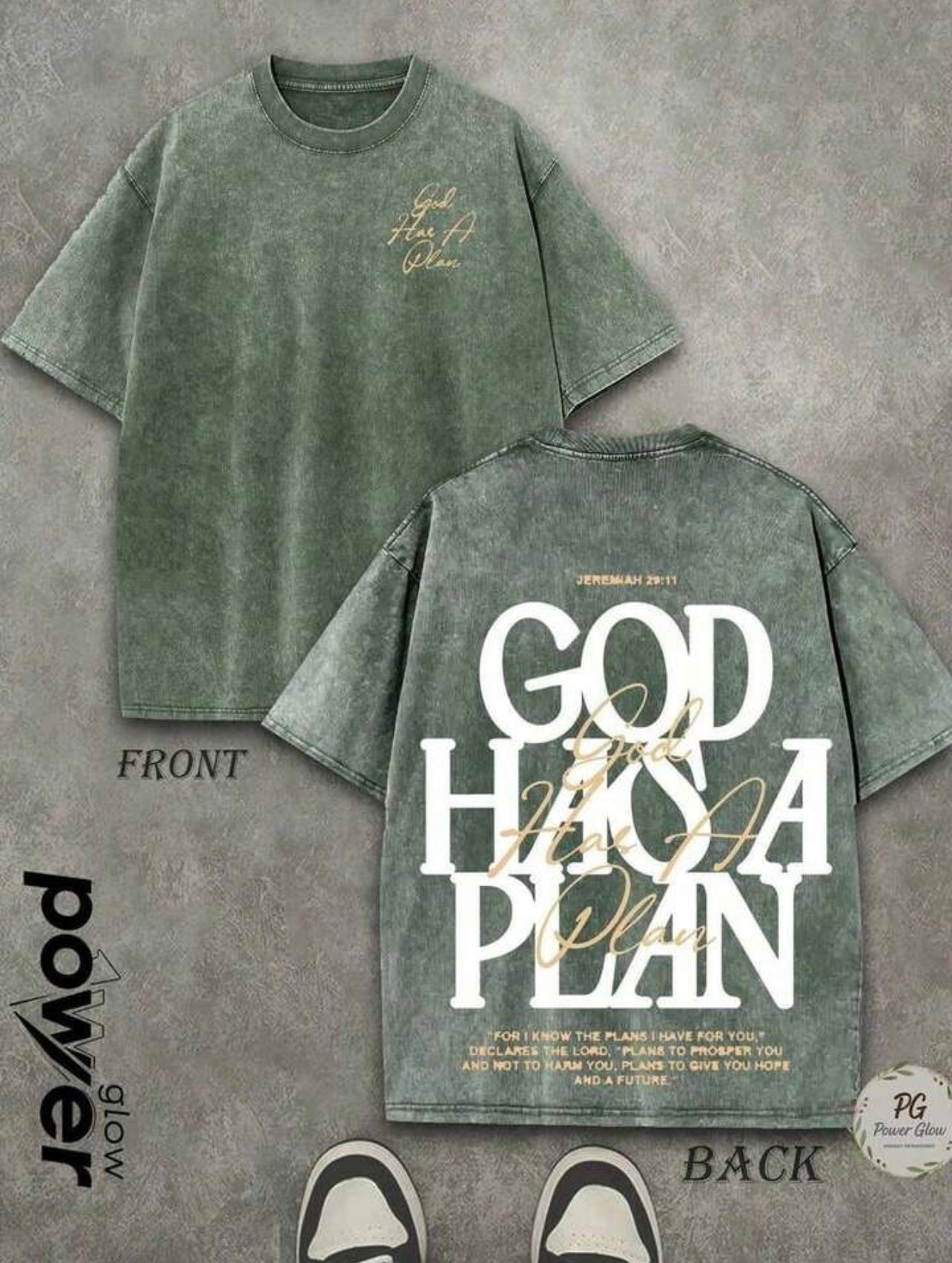 God has a plan | T-shirt