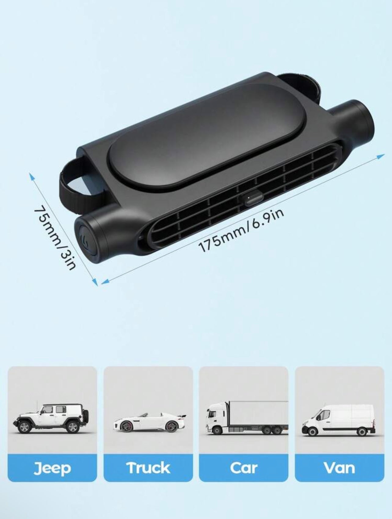 Backseat Cooling Fan